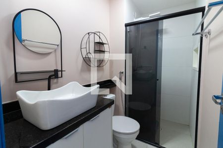 Banheiro de apartamento para alugar com 2 quartos, 37m² em Vila Butantã, São Paulo