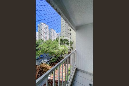 Varanda da Sala de apartamento à venda com 2 quartos, 55m² em Brás, São Paulo