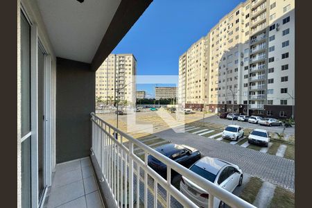 Varanda da Sala de apartamento à venda com 2 quartos, 57m² em Barra Olímpica, Rio de Janeiro