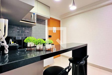 Cozinha e Área de Serviço de apartamento à venda com 1 quarto, 38m² em Centro, Guarulhos