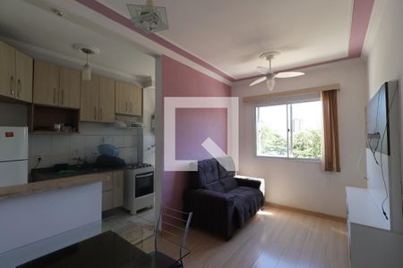 Sala de apartamento para alugar com 2 quartos, 47m² em Ribeirânia, Ribeirão Preto