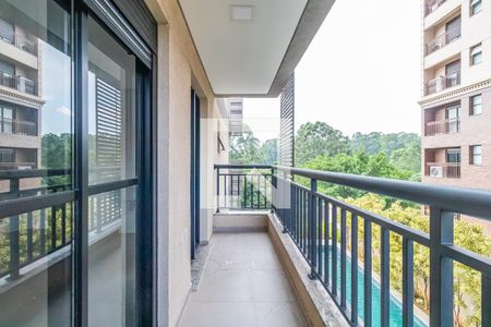 Varanda de kitnet/studio à venda com 1 quarto, 40m² em Empresarial 18 do Forte, Barueri