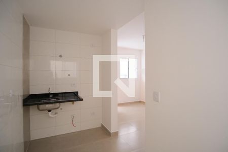 Cozinha e Área de Serviço de apartamento à venda com 1 quarto, 31m² em Vila Esperança, São Paulo