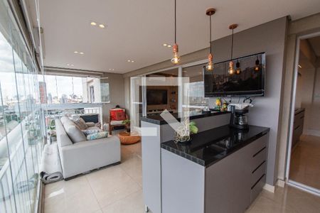 Varanda gourmet de apartamento à venda com 2 quartos, 105m² em Cambuci, São Paulo