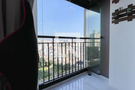 Sacada  de apartamento para alugar com 1 quarto, 42m² em Jardim Olavo Bilac, São Bernardo do Campo