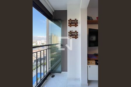 Sacada  de apartamento para alugar com 1 quarto, 42m² em Jardim Olavo Bilac, São Bernardo do Campo