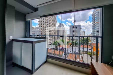 kitnet studio varanda de kitnet/studio para alugar com 1 quarto, 25m² em Vila Mariana, São Paulo