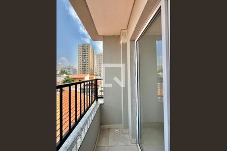 Varanda da Sala de apartamento à venda com 2 quartos, 33m² em Vila Guarani (zona Sul), São Paulo