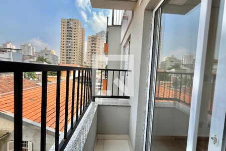 Varanda de apartamento à venda com 2 quartos, 33m² em Vila Guarani (zona Sul), São Paulo
