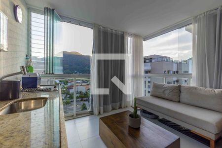 Varanda de apartamento à venda com 3 quartos, 90m² em Recreio dos Bandeirantes, Rio de Janeiro