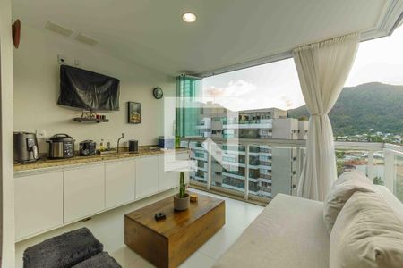 Varanda de apartamento à venda com 3 quartos, 90m² em Recreio dos Bandeirantes, Rio de Janeiro