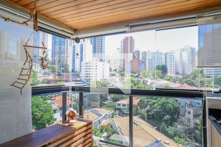 varanda de apartamento à venda com 3 quartos, 100m² em Paraíso, São Paulo