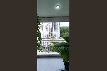 Varanda da Sala de apartamento à venda com 2 quartos, 95m² em Vila Andrade, São Paulo