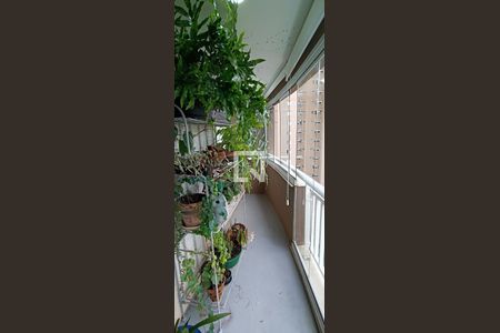Varanda da Sala de apartamento à venda com 2 quartos, 95m² em Vila Andrade, São Paulo