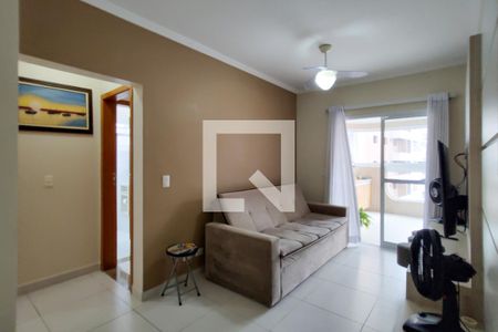 Sala de apartamento para alugar com 2 quartos, 86m² em Aviação, Praia Grande