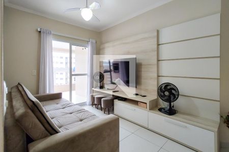 Sala de apartamento para alugar com 2 quartos, 86m² em Aviação, Praia Grande