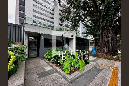 Fachada de apartamento à venda com 1 quarto, 42m² em Vila Cordeiro, São Paulo