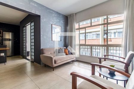 Sala de apartamento à venda com 2 quartos, 112m² em Consolação, São Paulo