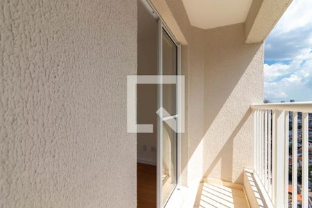 Varanda da Sala de apartamento para alugar com 2 quartos, 42m² em Vila Guaca, São Paulo