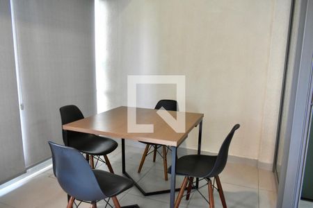 Sacada Sala de apartamento à venda com 1 quarto, 40m² em Vila Monte Alegre, São Paulo