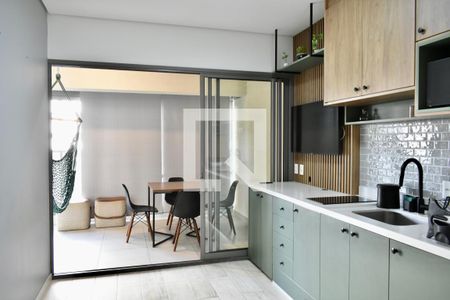 Sala de apartamento à venda com 1 quarto, 40m² em Vila Monte Alegre, São Paulo