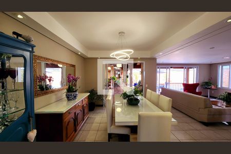 Sala de casa de condomínio à venda com 6 quartos, 412m² em Jardim Santa Teresa, Jundiaí