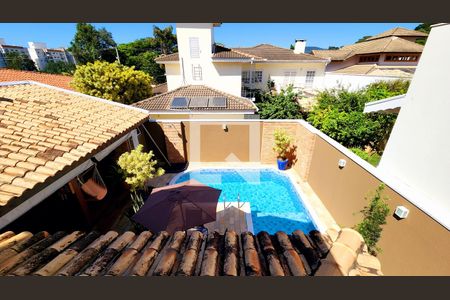 vista varanda Quarto 2 de casa de condomínio à venda com 6 quartos, 412m² em Jardim Santa Teresa, Jundiaí