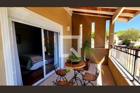 varanda do Quarto 4 de casa de condomínio à venda com 6 quartos, 412m² em Jardim Santa Teresa, Jundiaí