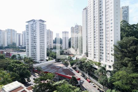 Vista da Varanda da Sala de apartamento à venda com 2 quartos, 86m² em Vila Andrade, São Paulo