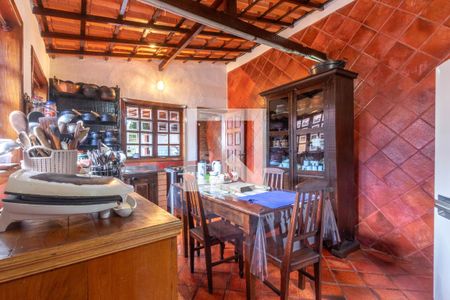 Cozinha Gourmet de casa de condomínio à venda com 4 quartos, 595m² em Jardim Petropolis, Nova Lima
