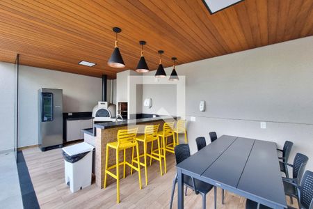 Área comum - Churrasqueira de apartamento para alugar com 1 quarto, 79m² em Parque Residencial Aquarius, São José dos Campos