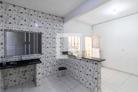 Sala e Cozinha  de casa para alugar com 1 quarto, 36m² em Cidade Antônio Estêvão de Carvalho, São Paulo