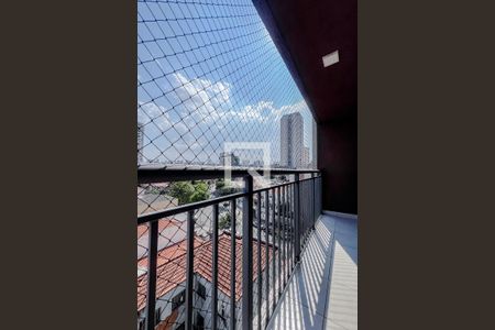 Varanda da Sala de apartamento à venda com 1 quarto, 29m² em Jardim da Gloria, São Paulo