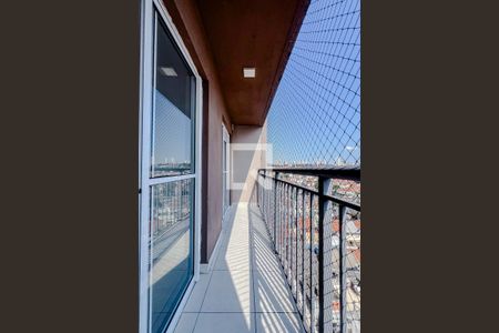 Varanda da Sala de apartamento à venda com 1 quarto, 29m² em Jardim da Gloria, São Paulo
