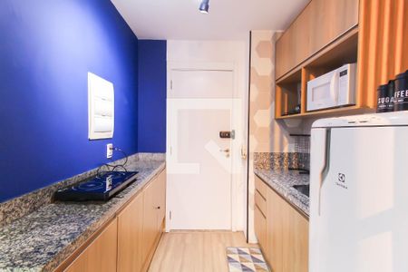 Cozinha de kitnet/studio à venda com 1 quarto, 19m² em Brás, São Paulo