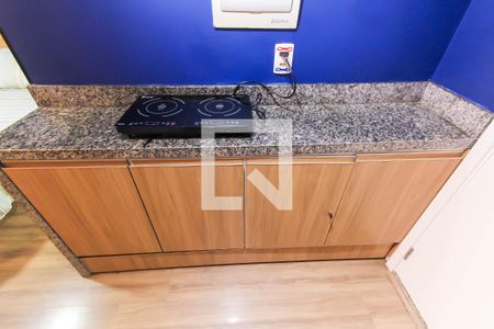 Cozinha de kitnet/studio à venda com 1 quarto, 19m² em Brás, São Paulo