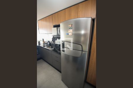 Cozinha de apartamento à venda com 1 quarto, 45m² em Azenha, Porto Alegre