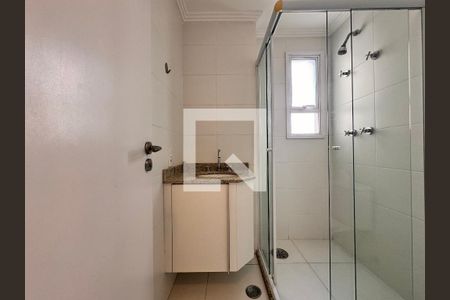 Banheiro Social de apartamento à venda com 3 quartos, 80m² em Vila Valparaíso, Santo André