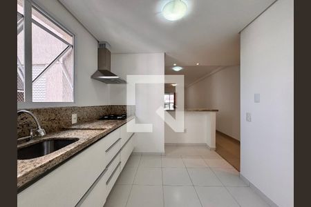 Cozinha de apartamento à venda com 3 quartos, 80m² em Vila Valparaíso, Santo André