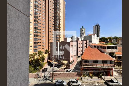 vista Sacada Sala de apartamento à venda com 3 quartos, 80m² em Vila Valparaíso, Santo André