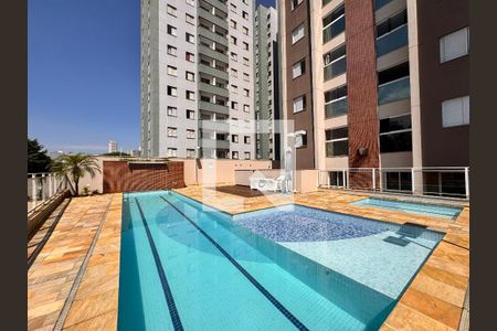 Área comum - Piscina de apartamento à venda com 3 quartos, 80m² em Vila Valparaíso, Santo André