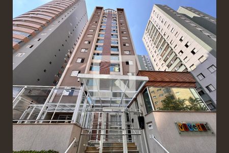 Fachada de apartamento à venda com 3 quartos, 80m² em Vila Valparaíso, Santo André