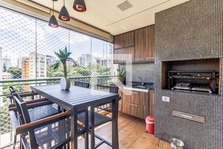 Varanda gourmet de apartamento à venda com 3 quartos, 151m² em Jardins, São Paulo