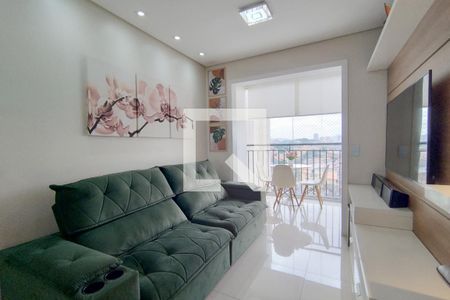Sala de apartamento à venda com 2 quartos, 60m² em Jaguaribe, Osasco