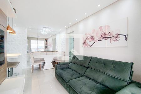 Sala de apartamento à venda com 2 quartos, 60m² em Jaguaribe, Osasco