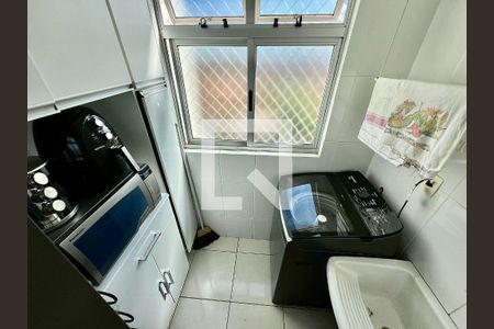 Área de Serviço de apartamento para alugar com 2 quartos, 60m² em Guarani, Belo Horizonte