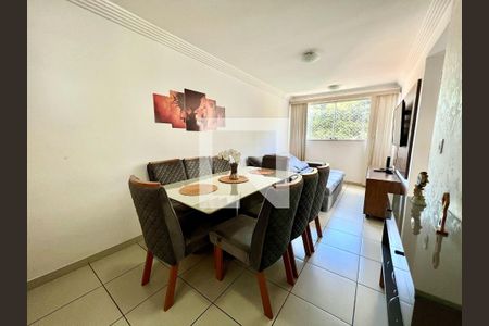 Sala de apartamento para alugar com 2 quartos, 60m² em Guarani, Belo Horizonte