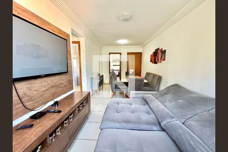 Sala de apartamento para alugar com 2 quartos, 60m² em Guarani, Belo Horizonte