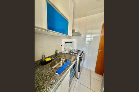 Cozinha de apartamento para alugar com 2 quartos, 60m² em Guarani, Belo Horizonte