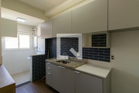 Cozinha de apartamento para alugar com 1 quarto, 38m² em Granja Viana, Cotia